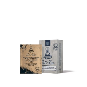 Reinigungstücher für Bart, Schnurrbart und Hände –...